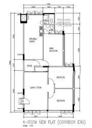 Blk 24 Marsiling Green (Woodlands), HDB 4 Rooms #532383141